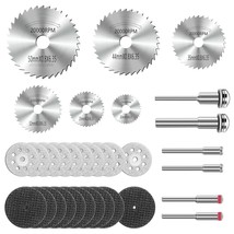 Cutting Wheel Set Compatible With Dremel Rotary Tool, 32Pcs Hss Circular... - £33.12 GBP
