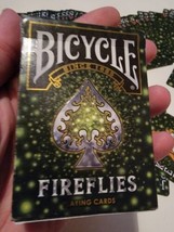 Collectible Playing Cards Deck Bicycle Made In USA Fireflies Fire Flies - £15.17 GBP