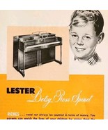 1953 Lester Piano Betsy Ross Spinet Advertisement Musical Instrument E91B - $19.99