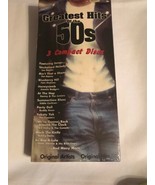 Greatest Hits of the 50s 3 Compact Discs Long Boxed Set New Sealed - £55.06 GBP