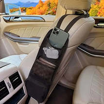 Car Seat Organizer Auto Side Seat Hanging Storage Bag Multi-Pocket Drink Holder  - £9.68 GBP+