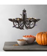 MARTHA STEWART HALLOWEEN CHANDLIER, SILHOUETTES BATS &amp; SPIDER-YOU CHOOSE - $474.22 MXN
