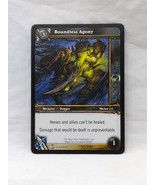 World Of Warcraft TCG Boundless Agony Gladiators Rare Card 174/208 - $90.94 MXN