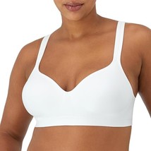 Bali Women&#39;s Comfort Revolution Wireless Bra 3463/b540 White 34DD - $17.00