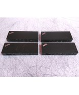 Lot of 4 Defective Lenovo ThinkPad Thunderbolt 3 Workstation Dock No PSU... - $104.23 CAD