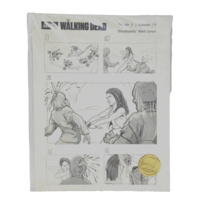 The Walking Dead Official Storyboard Replica Season 9 Episode 14 Supply ... - $9.74