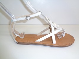 Tommy Bahama Size 7.5 PRIMROSE White Leather Beads Sandals New Womens Shoes - £100.91 GBP