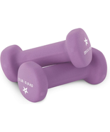 Neoprene Coated Dumbbell Hand Weight Sets of 2 - Multiple Weight Options... - $10.49