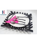 Al- Nurayn Medieval Style Iron Twig Flatware Cutlery Set Of 6 By Nautica... - €119,13 EUR