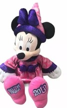 Minnie Mouse Plush Doll in Pink &amp; Purple Wizard Outfit Believe in Magic 2013 - £19.28 GBP