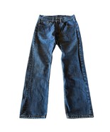 Levi’s 505 Jeans Men’s 30x29 Regular Straight Denim Cotton Blue Travel O... - $24.75
