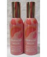 Bath &amp; Body Works Concentrated Room Spray Lot Set of 2 STRAWBERRY MELON - $47.67 CAD