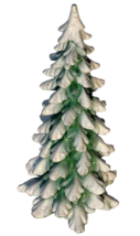 Dept 56 Village Accessories Trees - Wintergreen Pine 8.25&quot; Tall Sparkly EUC - $9.49