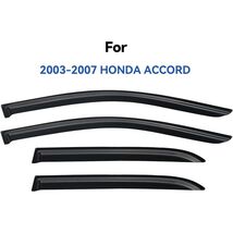 Window Visors Rain Guards Shield for 2003-2007 Honda Accord - $19.80