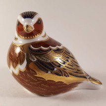 Extremely RARE !!! Authentic Royal Derby red bird paperweight - £82.21 GBP