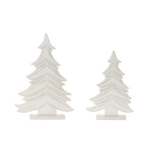 Carved Wood Pine Tree (Set of 2) - $69.42