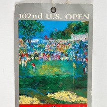2002 102nd US Open Golf Grounds GR Admission Tuesday Ticket Tag Badge Be... - $17.95