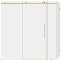 68-72&quot;W x 76&quot;H x 34 1/2&quot;D Shower Enclosure ULTRA-C Gold by LessCare - £1,172.15 GBP