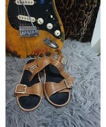 Clarks Summerset Sandals Flats Ladies. UK Size 3 D Tan Colour - £21.94 GBP