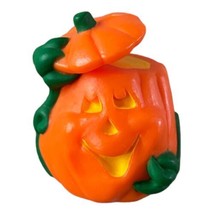 Vintage Hallmark Merry Miniatures Halloween Jack O Lantern Pumpkin 1984 - £7.17 GBP