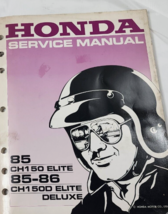 1985 1986 Honda CH150 ELITE 150D DELUXE Service Shop Repair Manual OEM 6... - £23.91 GBP