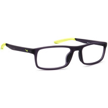 Nike Men&#39;s Eyeglasses 7119 037 Matte Gridiron/Volt Rectangular Frame 53[]17 140 - £78.21 GBP