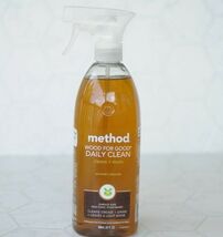 Method WOOD FOR GOOD Daily Cleaner 28 fl oz Spray Bottle Almond New - $15.00