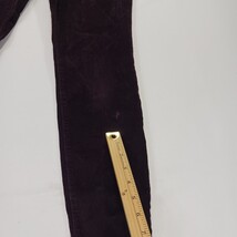 Universal Thread Women's Wine High-Rise Skinny Corduroy Pants Size 2/26R (26×28) image 3