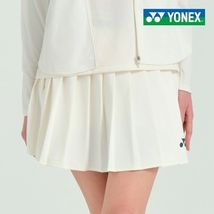YONEX 26S/S Women's Nature Series Badminton Skirt Sports Training Beige ... - $83.61