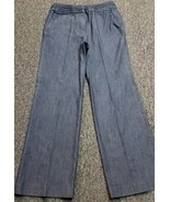 Larry Levine ~ Women&#39;s Size 8 ~ Cotton Blend ~ Stretch ~ Denim Blue Jeans - $504.02 MXN