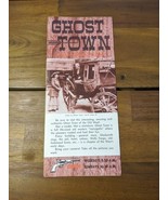 Vintage Ghost Town Colorado Springs Brochure - $10.89