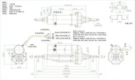 M53 Transaxle Assembly 400W motor 4200rpm with brake mobility scooter image 2