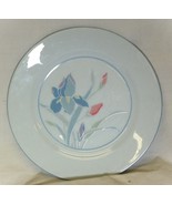 Bouquet Excel Bread Butter Plate Fresh Flowers Line Single Pink &amp; Blue F... - $236.65 MXN
