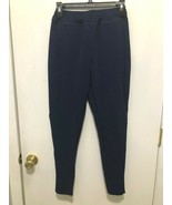 Han Kjobenhavn of Copenhagen Navy Blue Cropped Workout Pants Polyester S... - £28.02 GBP