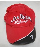 NASCAR Trucker Hat JIM BEAM Racing Cap Black Red White Robby Gordon 7 PA... - €28,54 EUR
