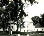 RPPC Community Church Searsmont Maine ME Unused Postcard T19 - $18.76