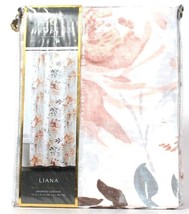 1 Count Croscill Liana Multicolor 72&quot; X 72&quot; Fabric Shower Curtain 100% C... - £28.52 GBP