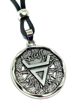Volos Collar Colgante Veles Volos God Slavic Rodnovery Loki Amuleto Bead Corded - £11.10 GBP