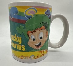 General Mills Lucky Charms Cereal 10 oz Coffee Mug Cup Vintage - $12.86