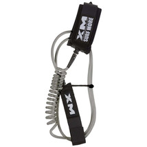 XM surf more hybrid sup coil leash - regualr 12 ft - clear - £24.65 GBP