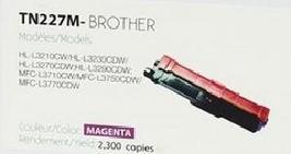 Compatible with Brother TN-227 Magenta Compatible Premium Tone Toner Cartridge - - £42.49 GBP