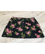 Wild Fable High Rise Womens Size 6 Mini-Skirt  BLK Floral. - $53.67 CAD