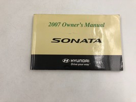 2007 Hyundai Sonata Owners Manual Handbook OEM D03B33026 - £14.11 GBP