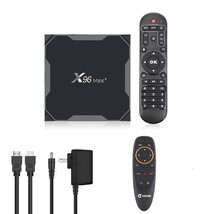 VONTAR X96 max plus Android 9.0 TV Box UK Plug 2G16G Voice control - $82.97