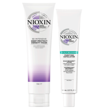 Nioxin Purifying Exfoliator, Deep Protect Density Mask Duo