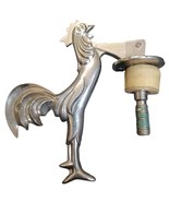 Vintage 1950s Tempro Cork-a- Bottle Do Chicken Rooster Bottle Stopper Decor - $15.79