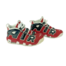Authenticity Guarantee 
Nike Air Mens Size 12 Uptempo 96 Hoops Bulls Red Whit... - £156.70 GBP