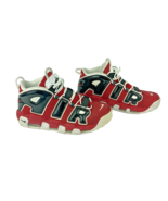 Authenticity Guarantee 
Nike Air Mens Size 12 Uptempo 96 Hoops Bulls Red... - £157.97 GBP