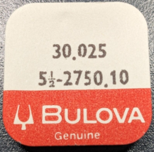 NOS Original Bulova Accutron 5-1/2 2750.10 3rd Third Wheel Part# 20.763 - £13.23 GBP