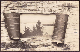 Lake Winnipesaukee, NH RPPC 1906 - R.C. Co. Birch Bark Border Postcard  - £9.79 GBP